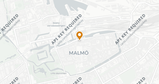 Map showing Brasserie Sture 1912