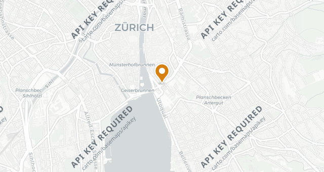 Map showing Kronenhalle