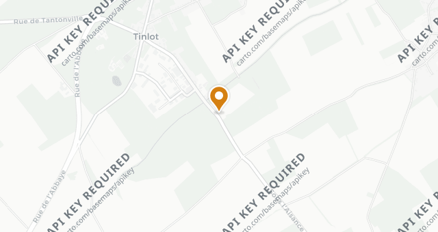 Map showing Le Coq aux Champs