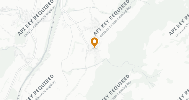 Map showing Auberge des Montagnards
