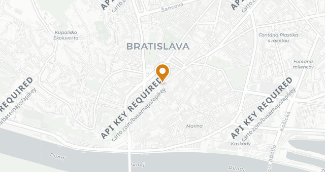 Map showing Martinus