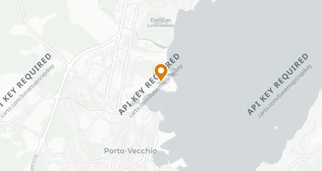 Map showing Don Cesar