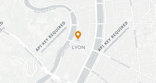 Map showing Café Terroir