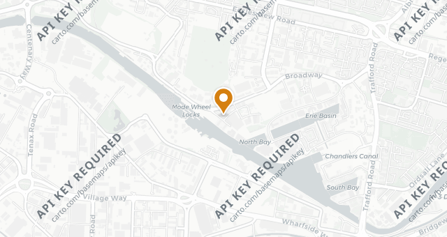 Map showing Chapati Café