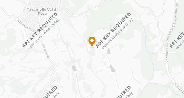 Map showing La Torre