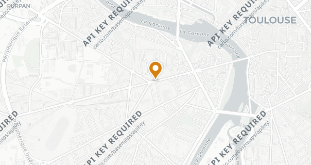 Map showing L'Instant Présent