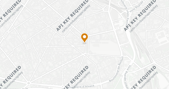 Map showing Béatriz