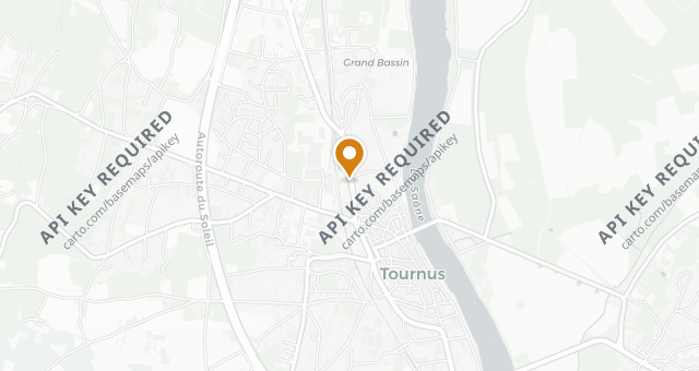 Map showing Le Terminus