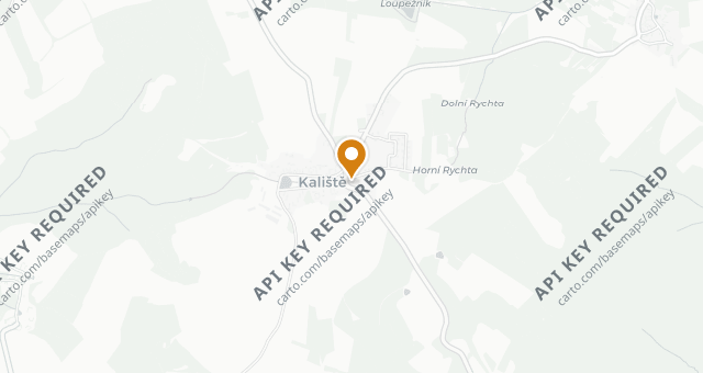 Map showing Mahler - Restaurace Penzion