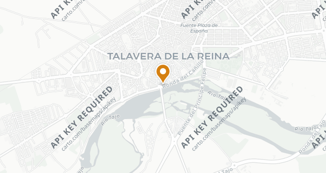 Map showing Raíces-Carlos Maldonado