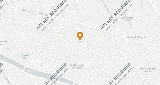 Map showing Halo Paris