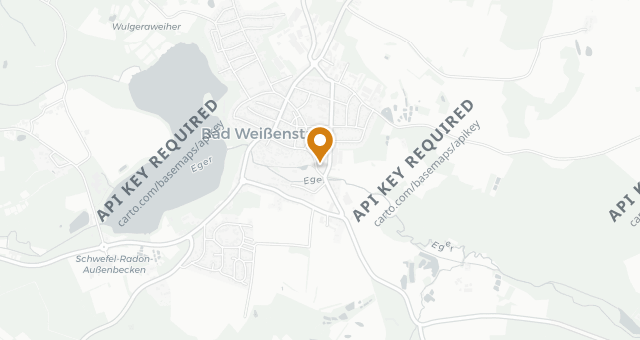 Map showing Gasthaus Egertal