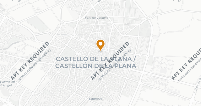 Map showing Arre