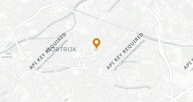 Map showing Restaurant Dirkjan Decock