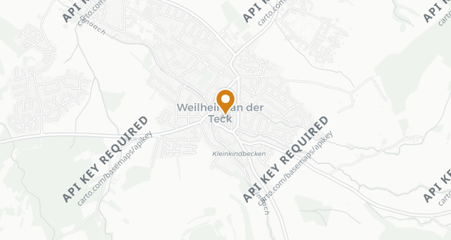 Map showing Casanova Ristorante