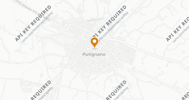 Map showing Angelo Sabatelli