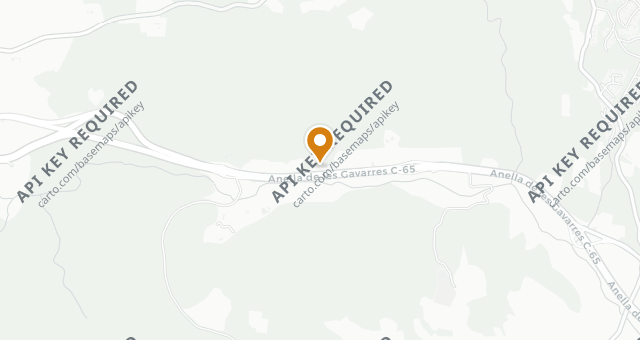 Map showing Els Tinars