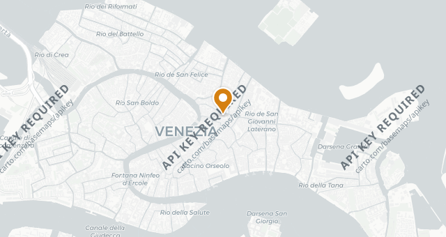 Map showing L'Osteria di Santa Marina