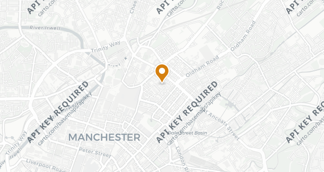 Map showing Nell’s Pizza