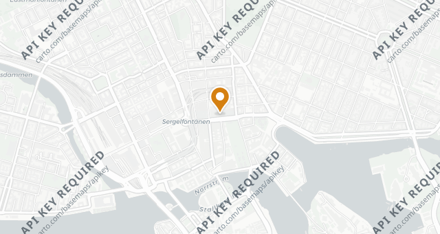 Map showing Bobergs Matsal