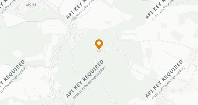 Map showing Rehbergers im Schloss Hohenstein