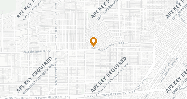 Map showing Hugo's