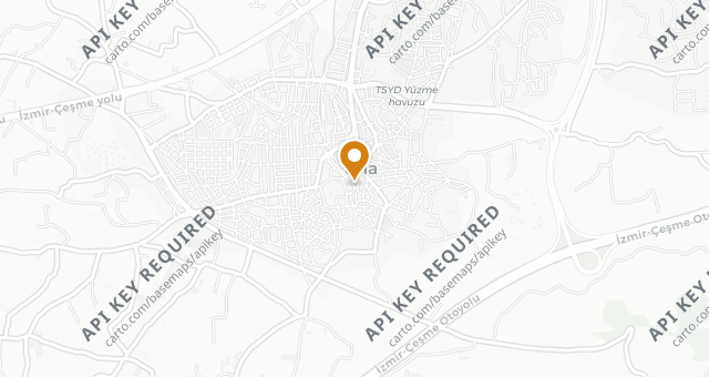 Map showing Aslında Meyhane