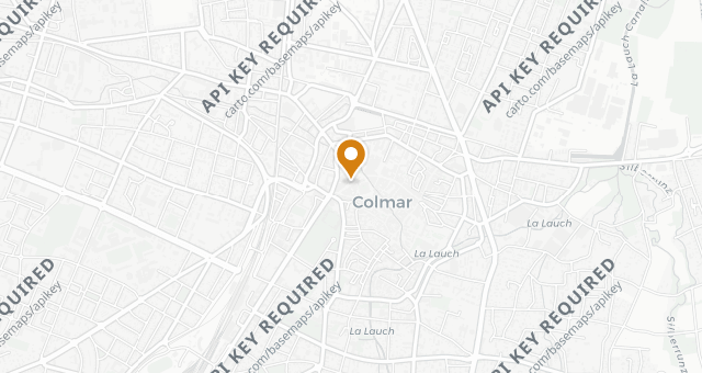 Map showing Restaurant Girardin