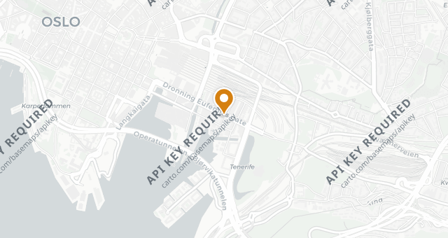 Map showing Varemottaket