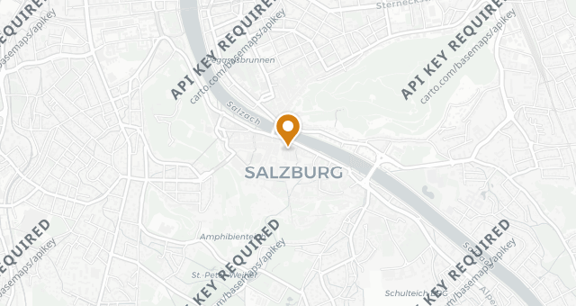 Map showing Gasthof Goldgasse