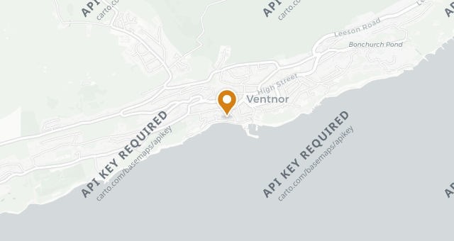 Map showing Smoking Lobster Ventnor
