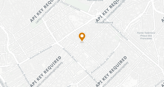 Map showing Fasano
