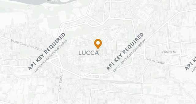 Map showing All'Olivo