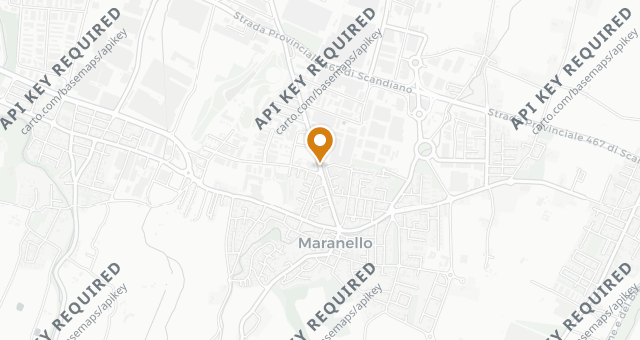 Map showing Cavallino