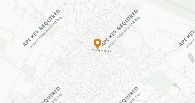 Map showing Ciel à Table