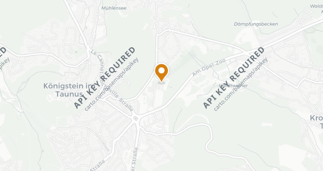 Map showing Miro’s Ristorante