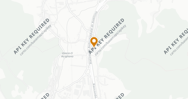 Map showing Casa Federici