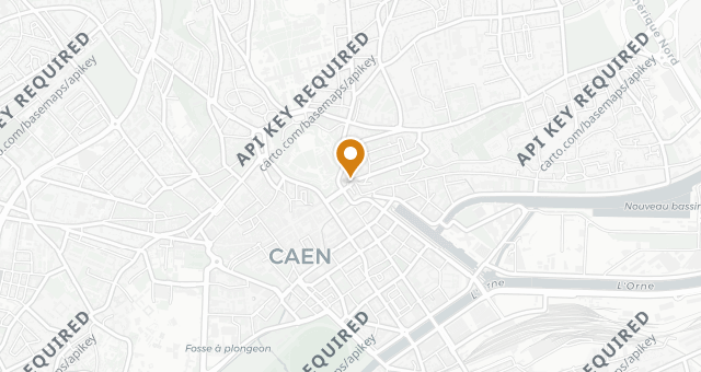 Map showing Le Bouchon du Vaugueux