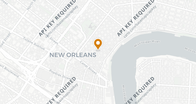 Map showing Antoine's