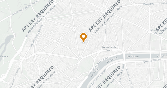 Map showing Restaurant F