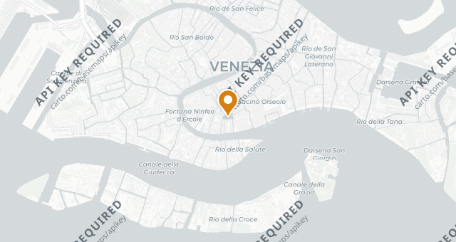 Map showing Club del Doge dell'Hotel Gritti Palace