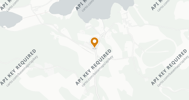 Map showing Taxinge Krog