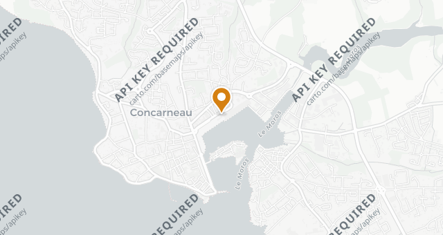 Map showing L'Atelier du Nord