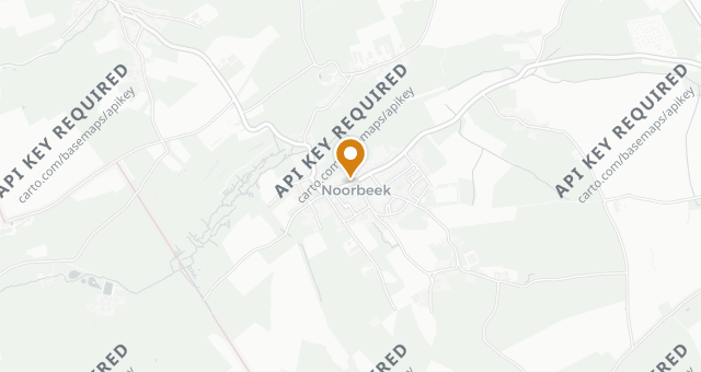 Map showing Du Nord 'proef het zuiden'