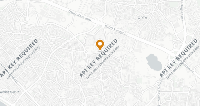 Map showing Roka İstanbul