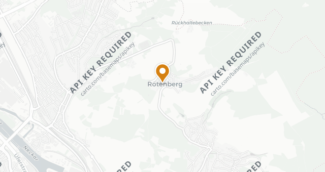 Map showing Rotenberger Weingärtle