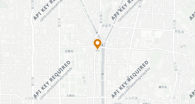 Map showing Oryouri HAYASHI