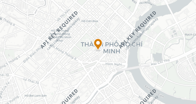 Map showing Bếp Mẹ ỉn (Le Thanh Ton Street)