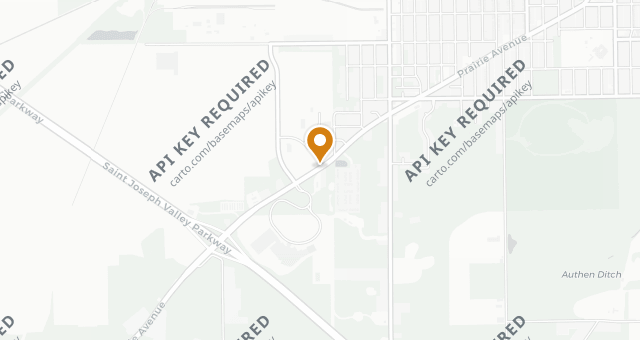 Map showing Kankakee Grille