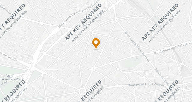 Map showing Le Bistrot Flaubert